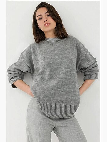 Maglione cozy con girocollo hiccup