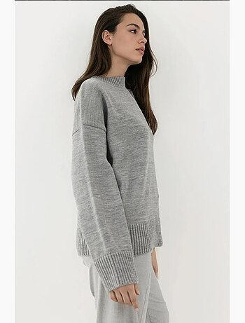 Maglione cozy con girocollo hiccup