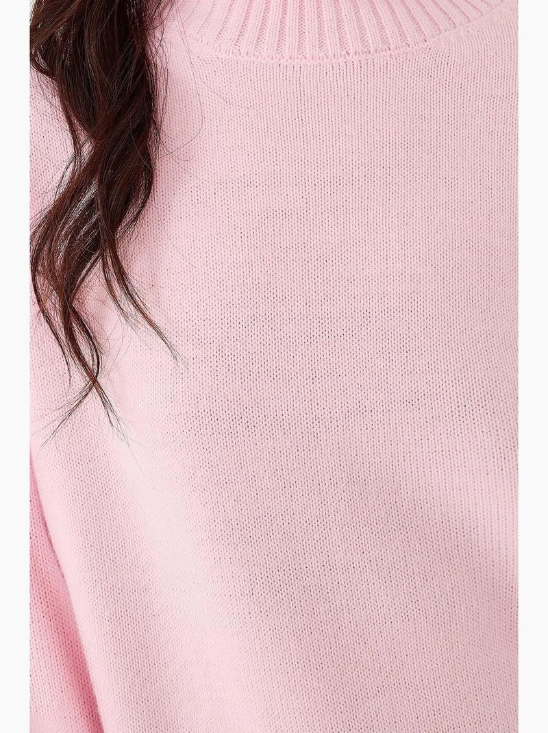 Maglione cozy con girocollo hiccup Rosa chiaro - Kiabi