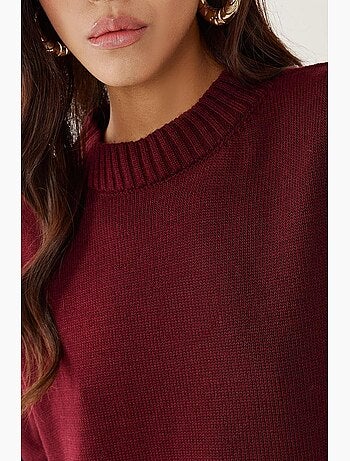 Maglione cozy con girocollo hiccup