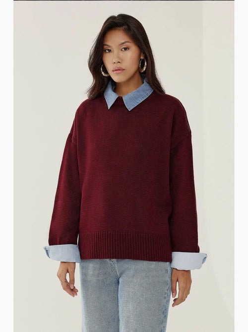 Maglione cozy con girocollo hiccup - Kiabi Maglione cozy con girocollo hiccup - Kiabi