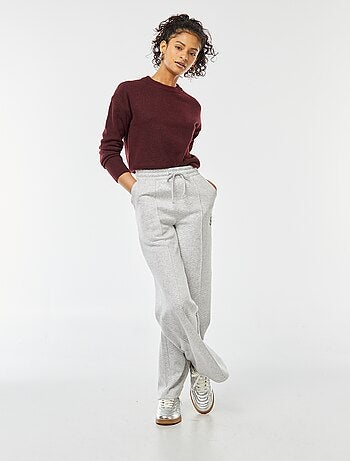 Maglione cropped in maglia morbida