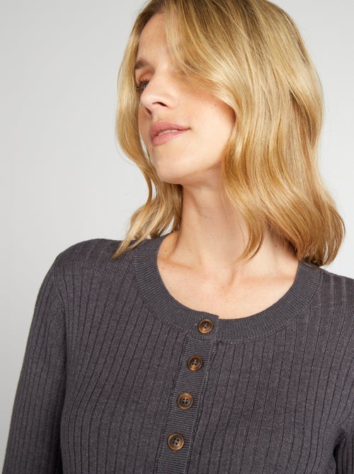 Maglione da allattamento in filato sottile - Kiabi