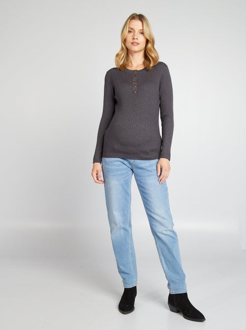 Maglione da allattamento in filato sottile - Kiabi