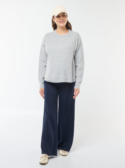 Maglione da allattamento in maglia soffice - Kiabi