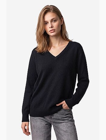 Maglione da donna in maglia mixray