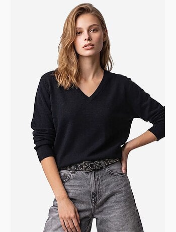 Maglione da donna in maglia mixray