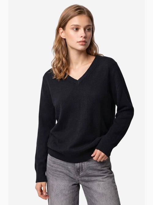 Maglione da donna in maglia mixray - Kiabi Maglione da donna in maglia mixray - Kiabi
