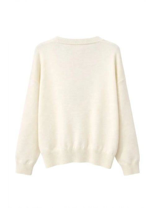 Maglione da donna in misto cotone mixray - Kiabi Maglione da donna in misto cotone mixray - Kiabi