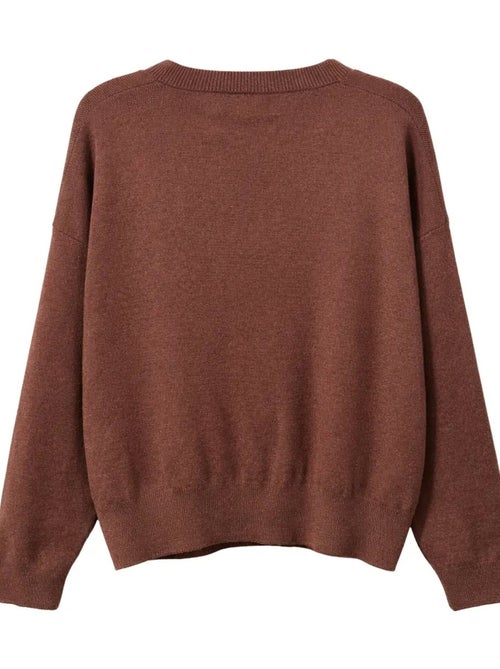 Maglione da donna in misto cotone mixray - Kiabi Maglione da donna in misto cotone mixray - Kiabi