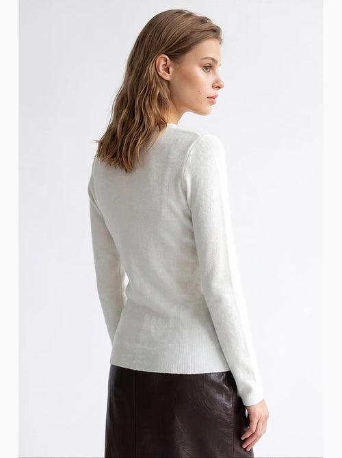 Maglione da donna in misto viscosa e cashmere mixray - Kiabi Maglione da donna in misto viscosa e cashmere mixray - Kiabi