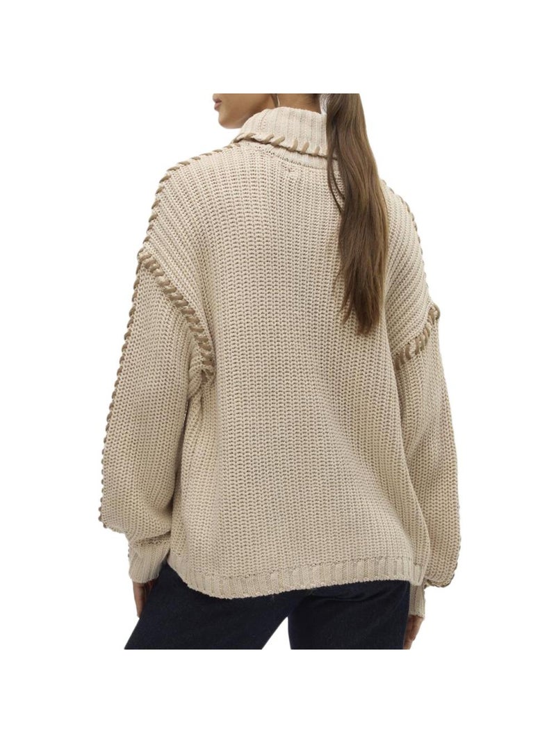 Maglione da Donna Vero Moda Beige - Kiabi