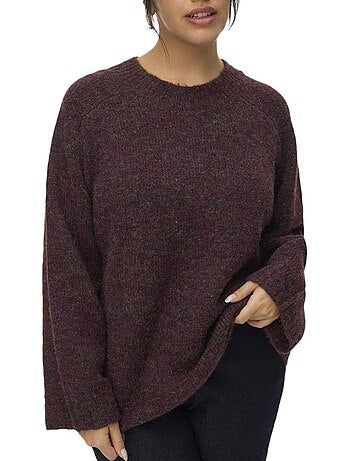 Maglione lavorato a maglia Donna Vero Moda Curve Cingrid