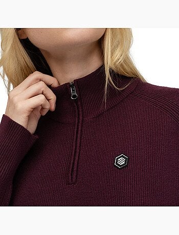 Maglione da golf donna golf donna fade-w cherry