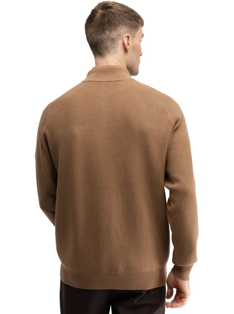 Maglione da golf uomo golf uomo fade Marrone - Kiabi