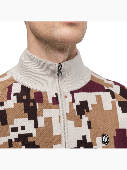 Maglione da golf uomo golf uomo fade sand - Kiabi