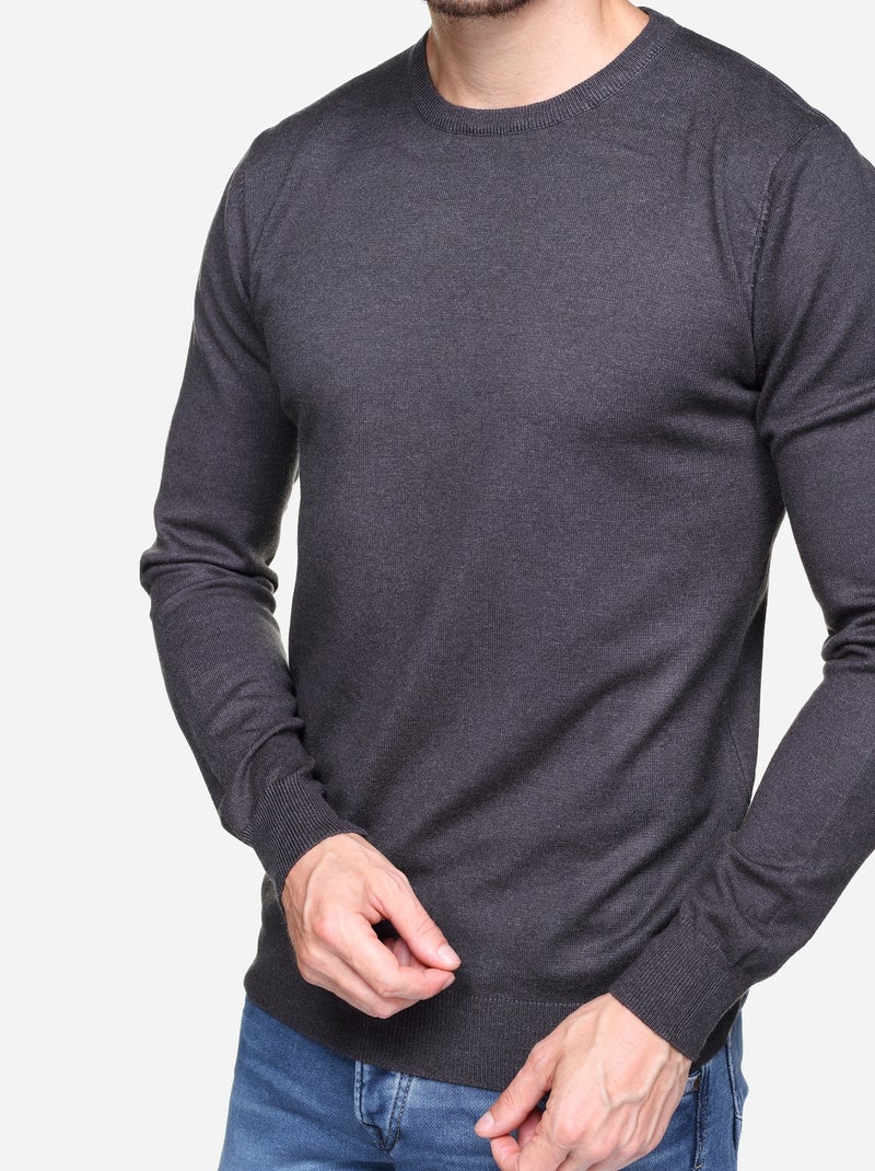 Maglione da infilare - Kenzarro Grigio scuro - Kiabi