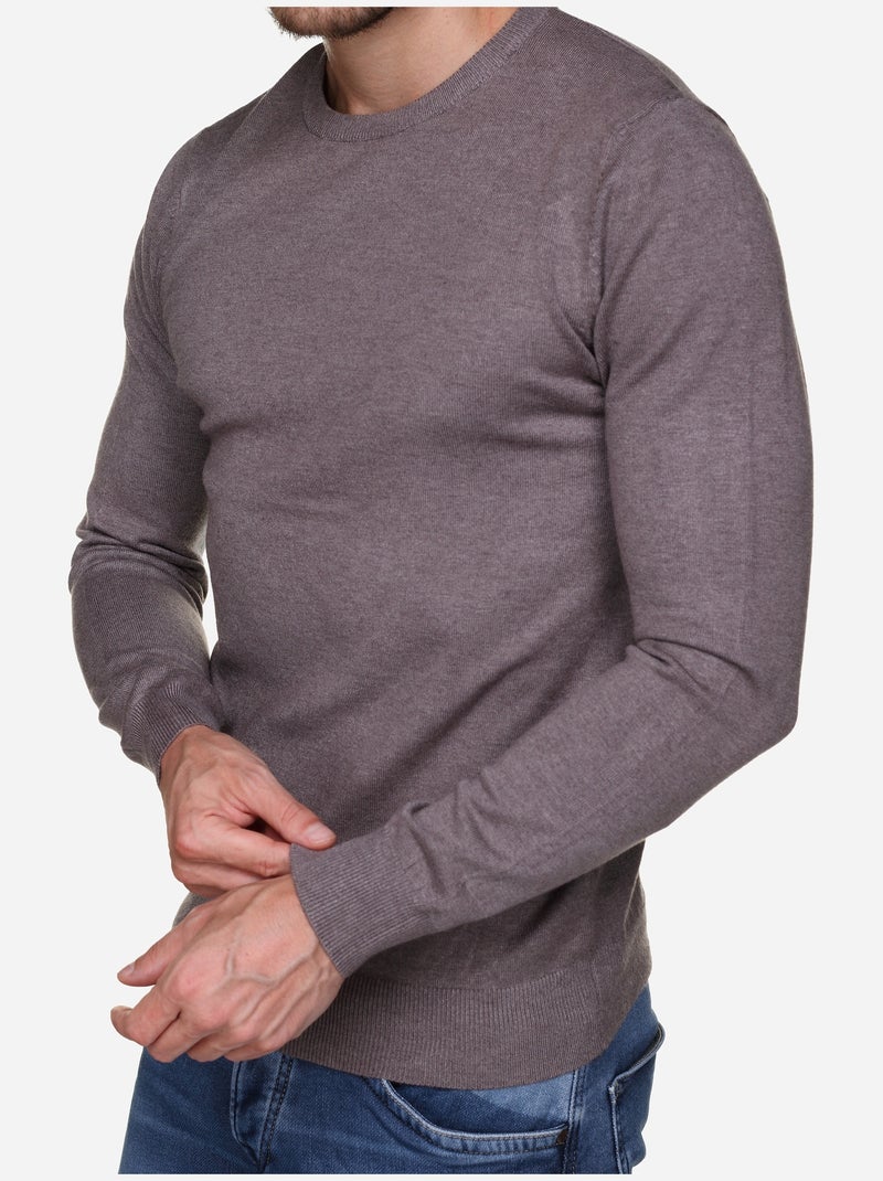 Maglione da infilare - Kenzarro Marrone - Kiabi