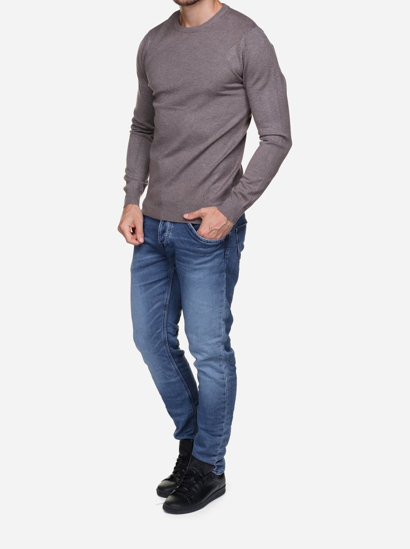 Maglione da infilare - Kenzarro Marrone - Kiabi