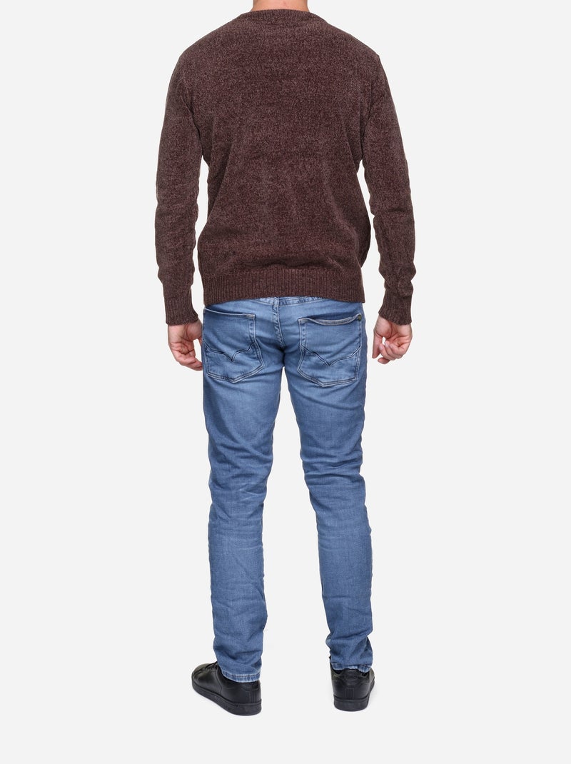 Maglione da infilare - Kenzarro Marrone - Kiabi