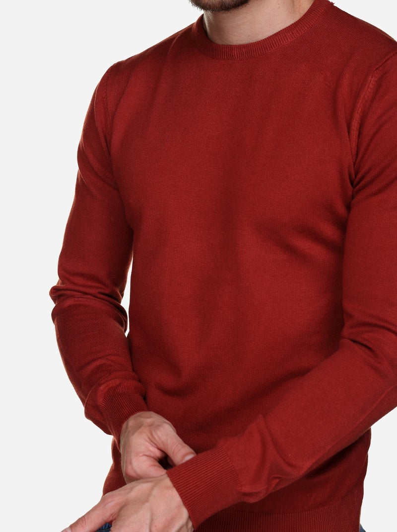 Maglione da infilare - Kenzarro Rosso - Kiabi
