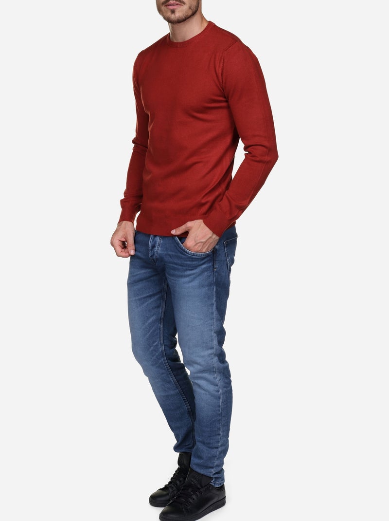 Maglione da infilare - Kenzarro Rosso - Kiabi