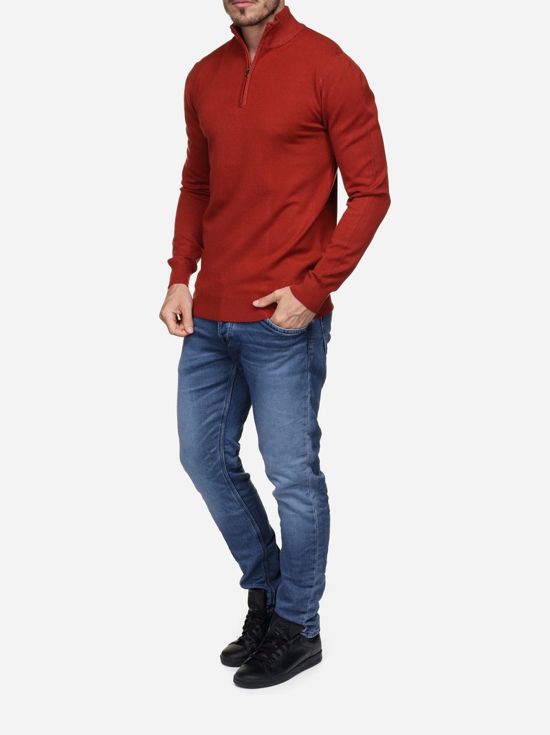 Maglione da infilare - Kenzarro Rosso - Kiabi