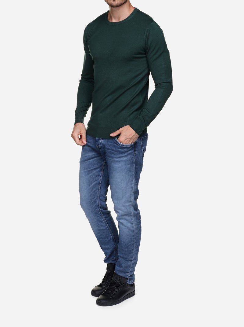 Maglione da infilare - Kenzarro Verde scuro - Kiabi