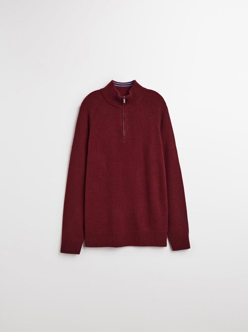 Maglione di lana con cerniera, MO Fashion - Kiabi Maglione di lana con cerniera, MO Fashion - Kiabi