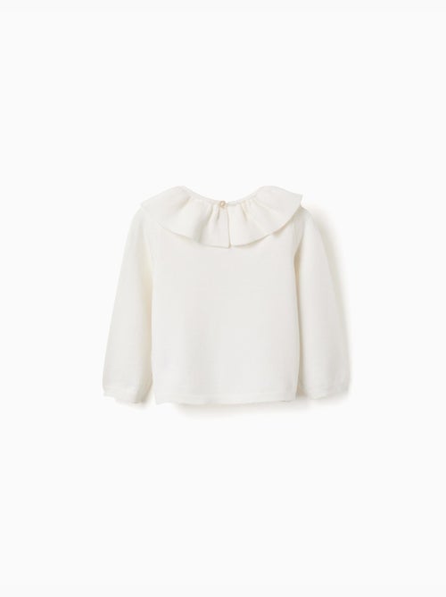 Maglione di maglia con colletto arricciato - Kiabi Maglione di maglia con colletto arricciato - Kiabi