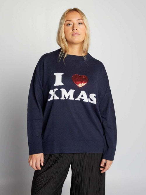 Maglione di Natale 'Christmas Vibes' - Kiabi