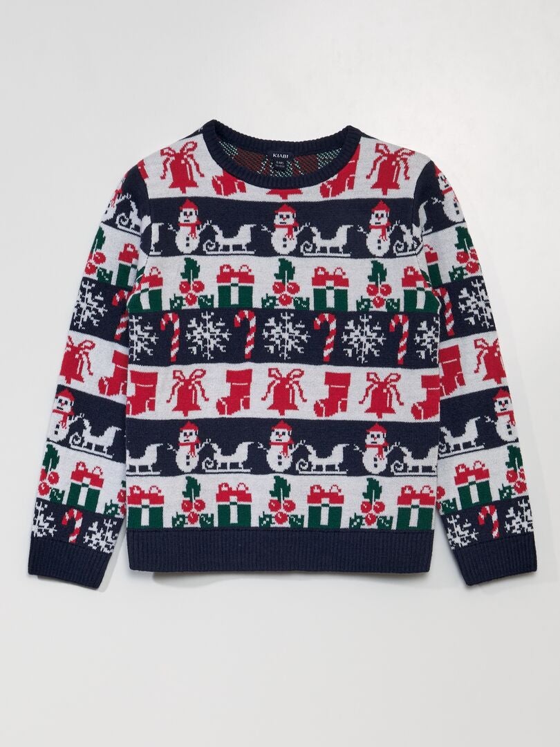 Maglione di Natale in maglia BEIGE - Kiabi