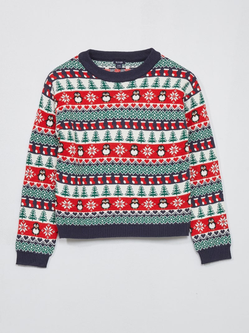 Natale Maglione Rosso H&m Hm Maglione Rosso Pullover In Maglia