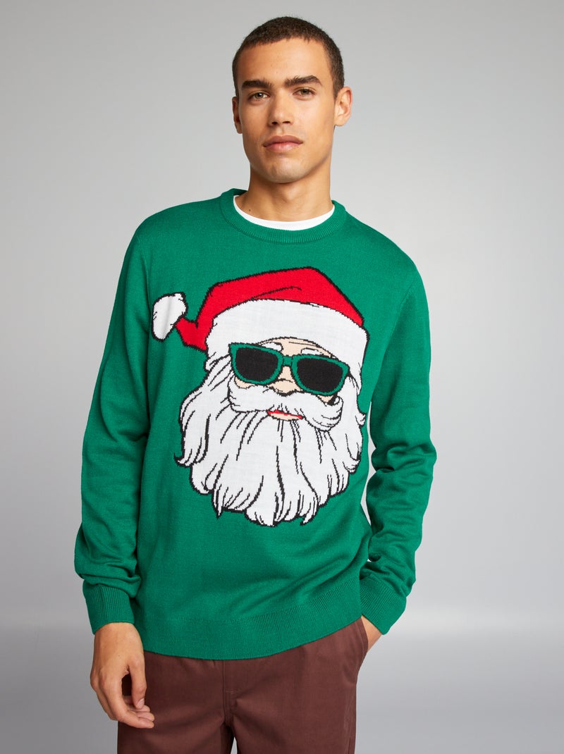 Maglione di Natale in maglia VERDE - Kiabi