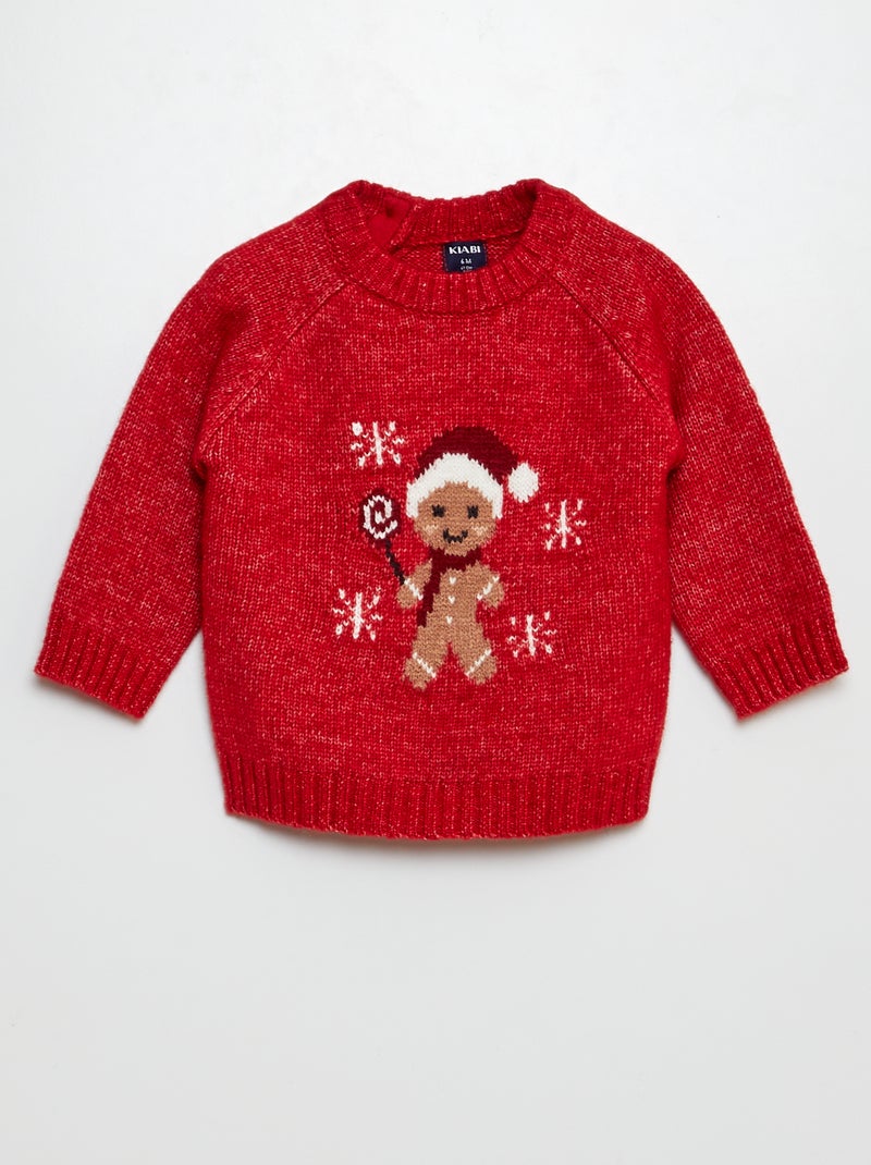 Maglione di Natale ROSSO - Kiabi