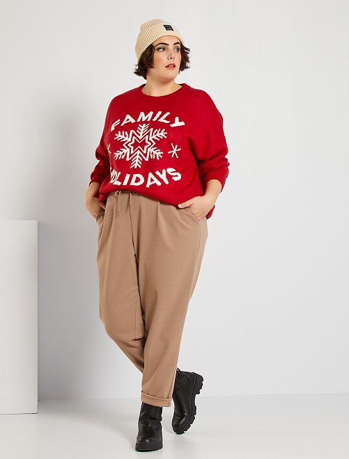 Maglione di Natale - ROSSO - Kiabi - 13.00€