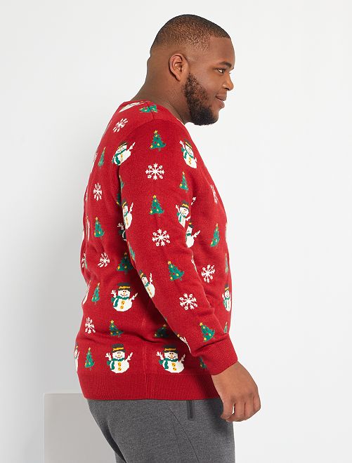 Maglione di Natale - ROSSO - Kiabi - 15.00€