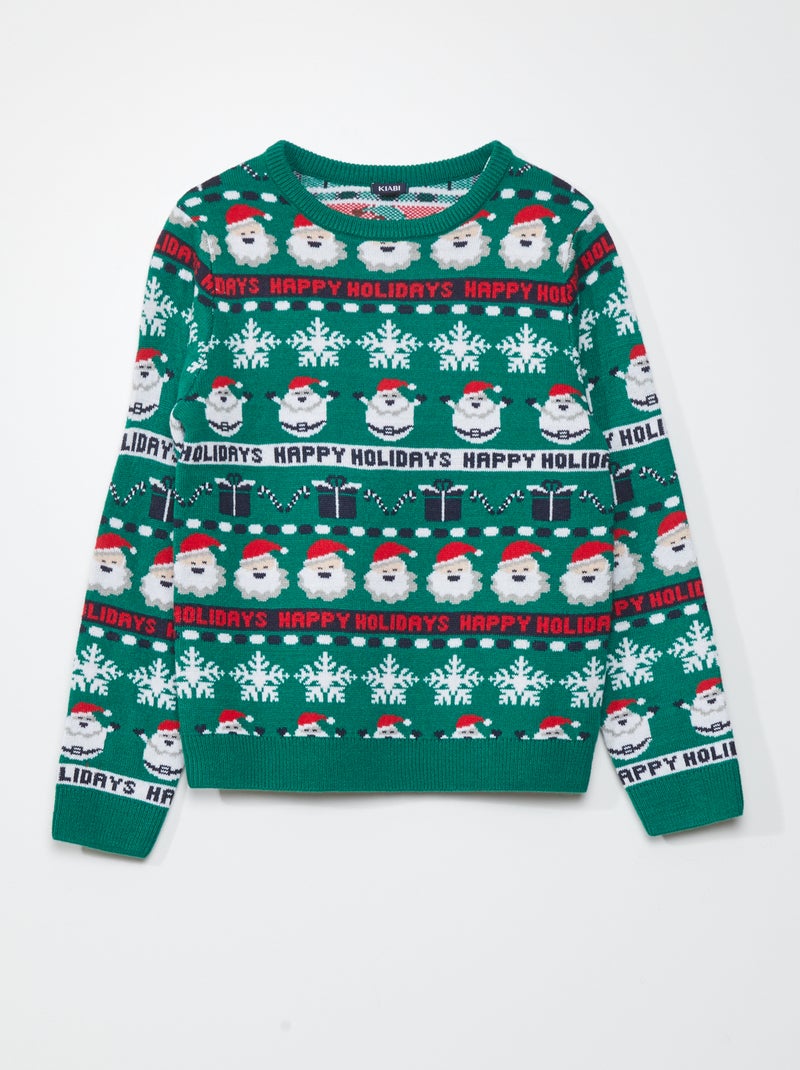 Maglione di Natale VERDE - Kiabi