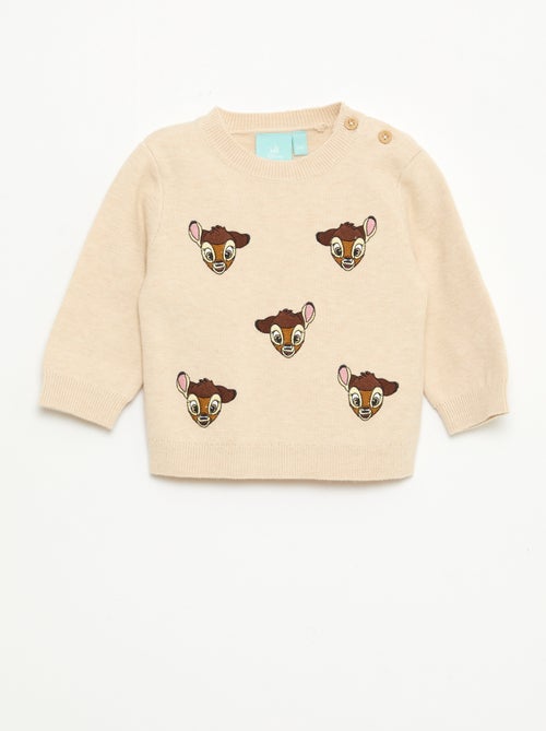 Maglione 'Disney' 'Bambi' in maglia con animazione fantasia - Kiabi