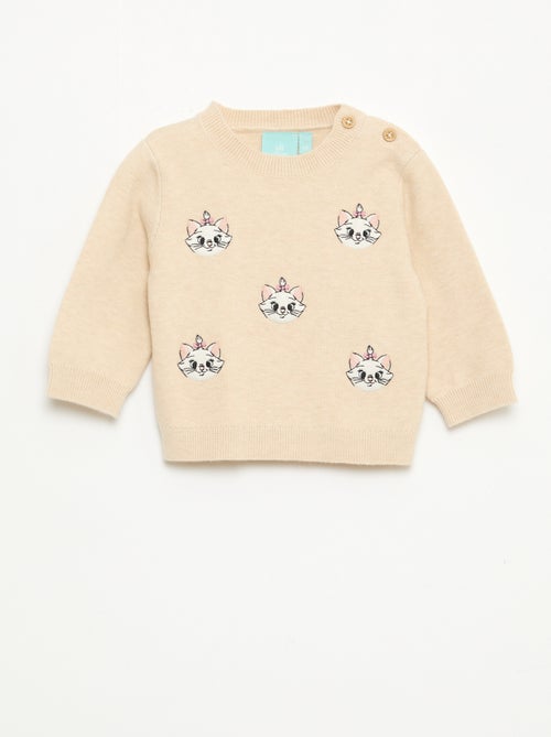 Maglione 'Disney' 'Marie' in maglia con animazione fantasia - Kiabi