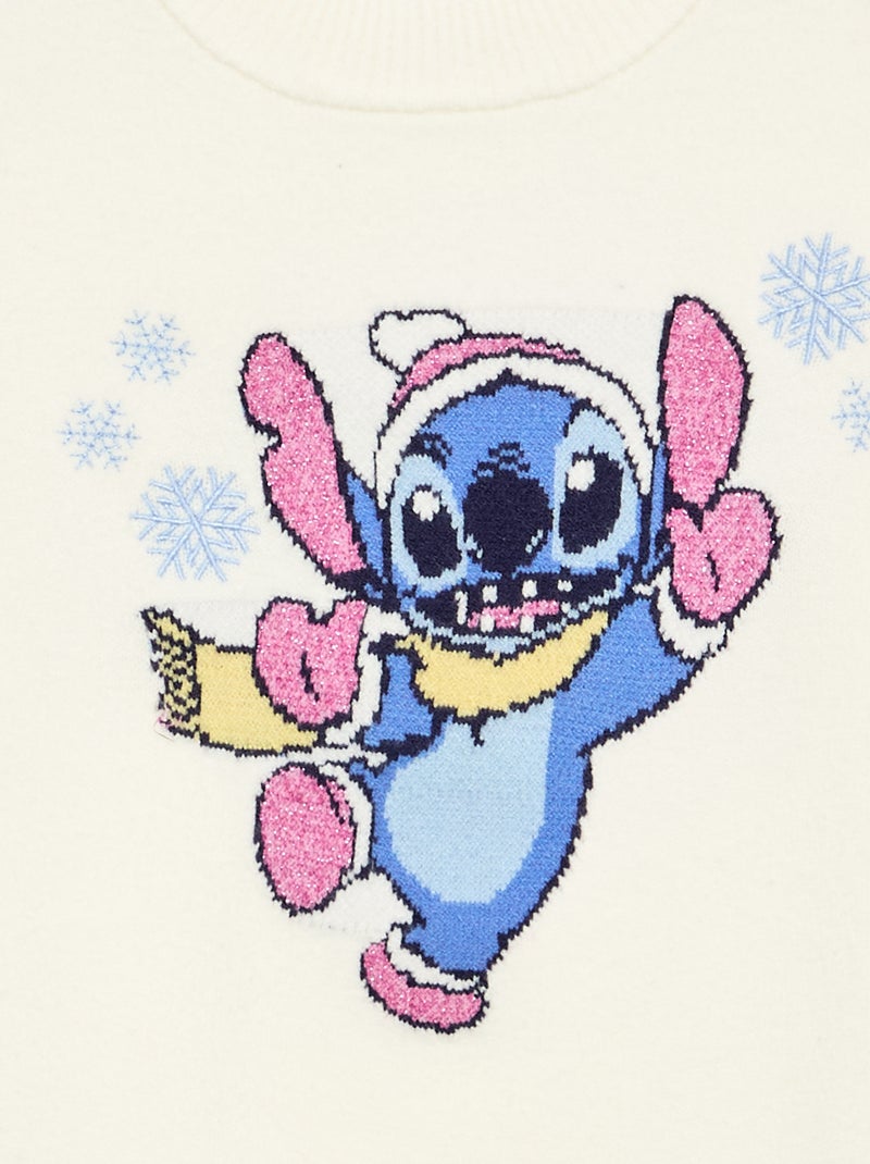 Maglione \'Disney\' \'Stitch\'' Bianco - Kiabi