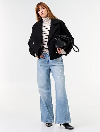 Maglione dolcevita a maglia fine