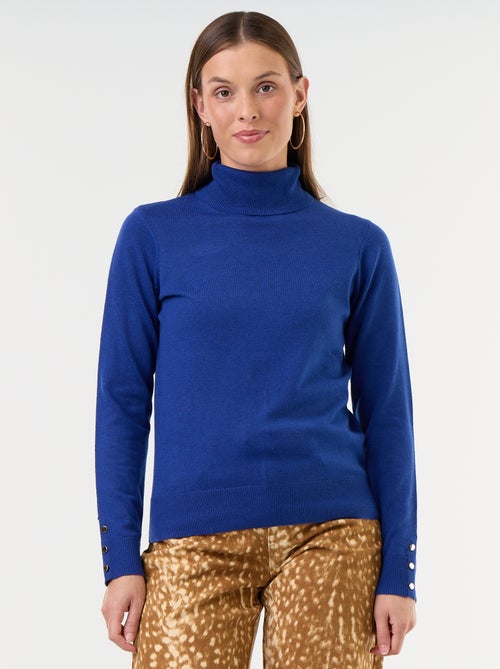 Maglione dolcevita a maglia fine - Kiabi Maglione dolcevita a maglia fine - Kiabi