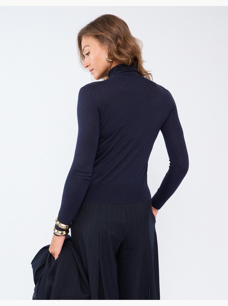 Maglione dolcevita con cashmere, mo fashion Blu - Kiabi