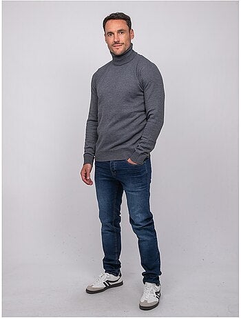 Maglione dolcevita larlequin