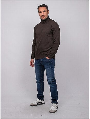 Maglione dolcevita larlequin
