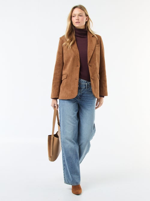 Maglione dolcevita tinta unita - Kiabi