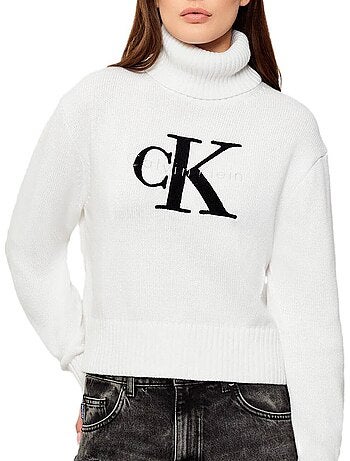 Maglione Donna Calvin Klein Jeans Chenille