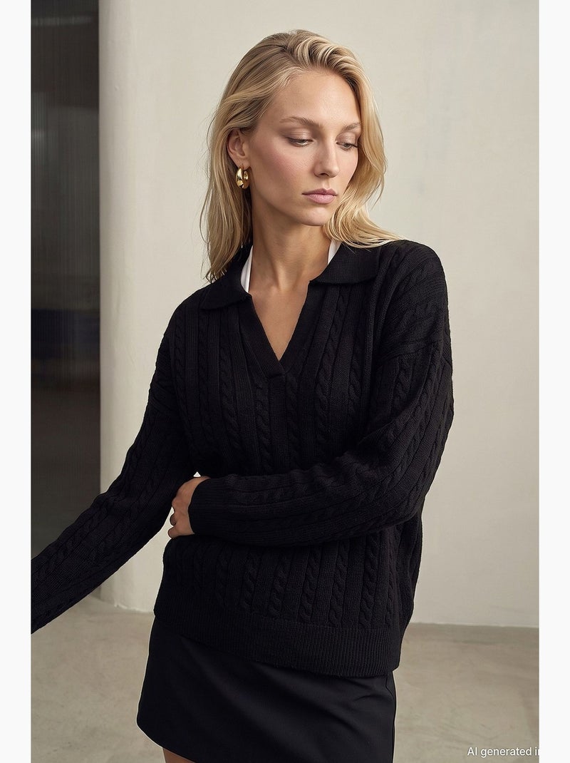 Maglione donna dilvin Nero - Kiabi