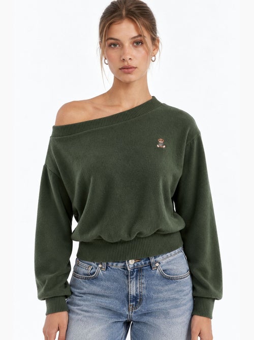 Maglione donna in maglia busem - Kiabi Maglione donna in maglia busem - Kiabi